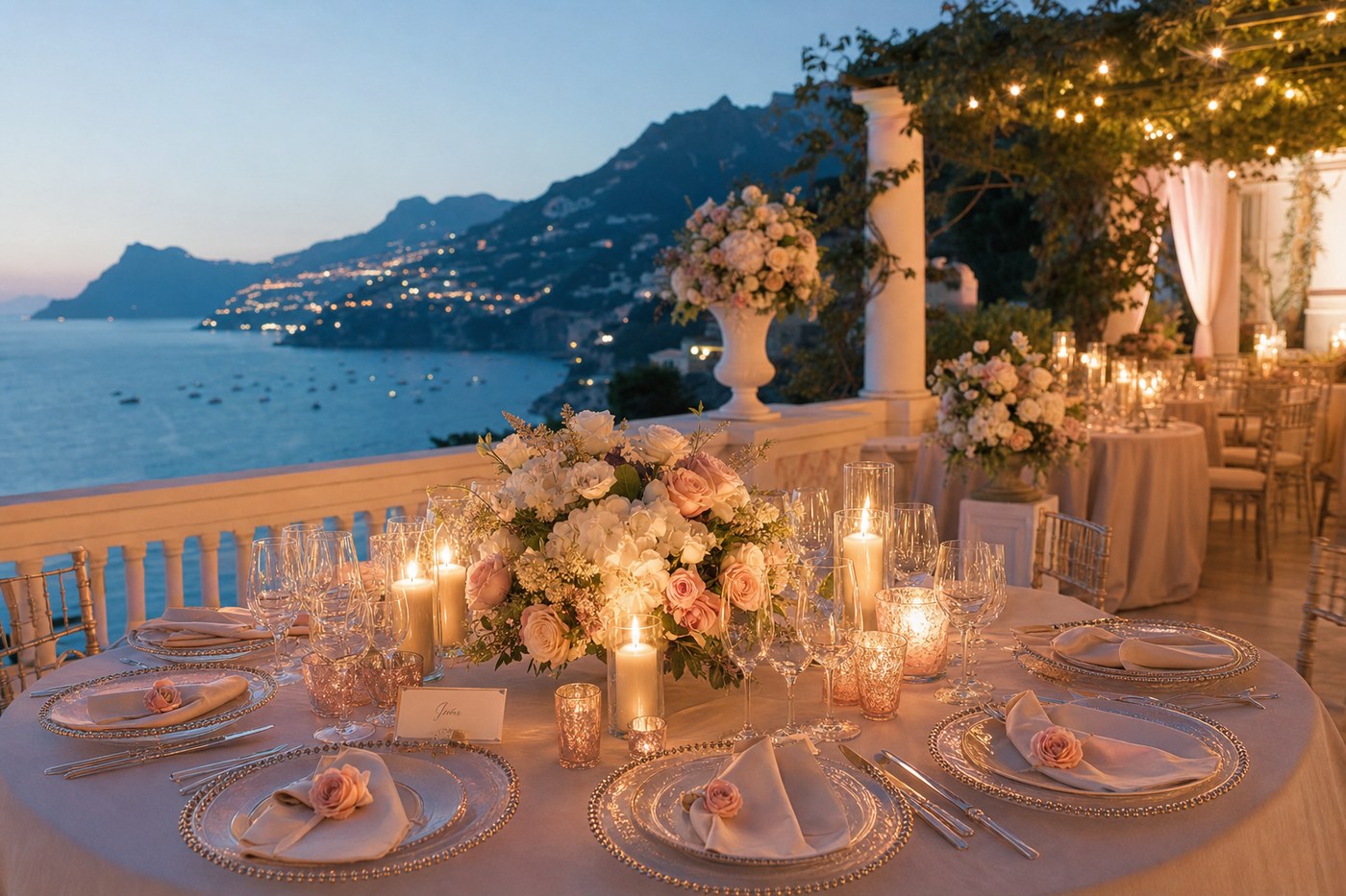 Premium coastal reception package