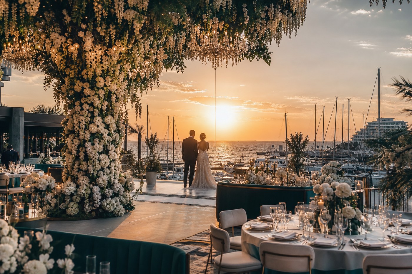 Luxury full-service wedding package